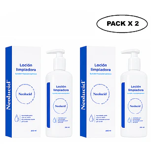 Neolucid Locion Limpiadora Facial y Corporal 250ml Pack x2