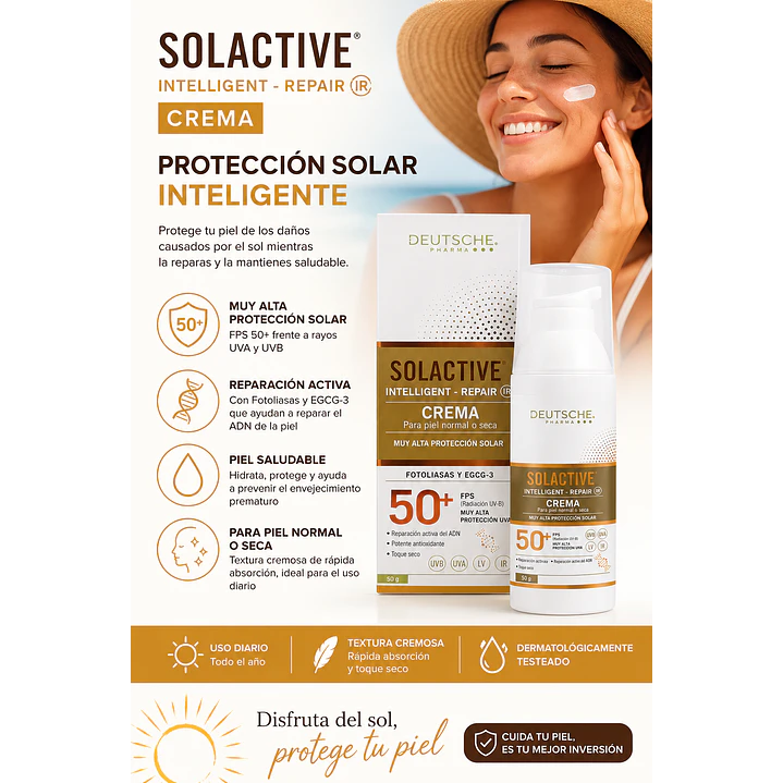 Protector Solar Solactive Intelligent Crema 50g  4