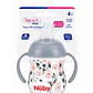 Vaso Mamadera Antiderrame Con Boquilla Nuby +4m 9oz 270ml   - Miniatura 3