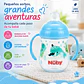 Vaso Mamadera Antiderrame Con Boquilla Nuby +4m 9oz 270ml   - Miniatura 8