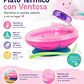 Plato Térmico Nuby Pink Baby Con Ventosa - Miniatura 8