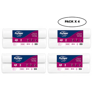 Sabanillas Prepicadas Para Camillas 2 Rollos 48m C/u Pack x 4