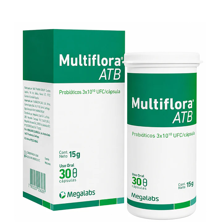 Multiflora Atb Probioticos X30 Capsulas  1