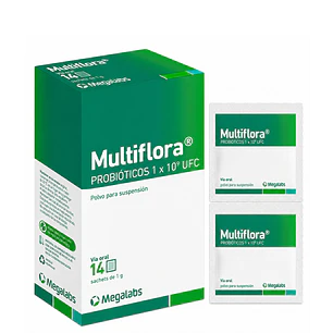 Multiflora Probiotico Polvo Para Suspensión Oral X14 Sachet