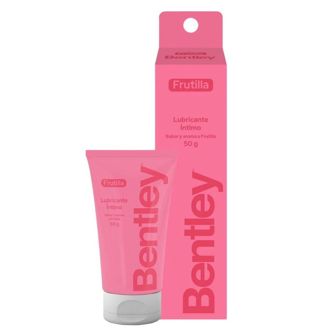 Bentley Gel Lubricante Íntimo Frutilla 50 g Base Agua
