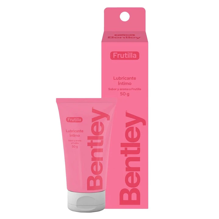 Bentley Gel Lubricante Íntimo Frutilla 50 g Base Agua 1