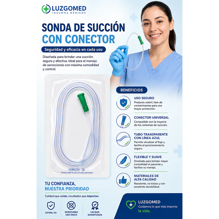 Sonda Nasogastrica Levin Caja x 100 6