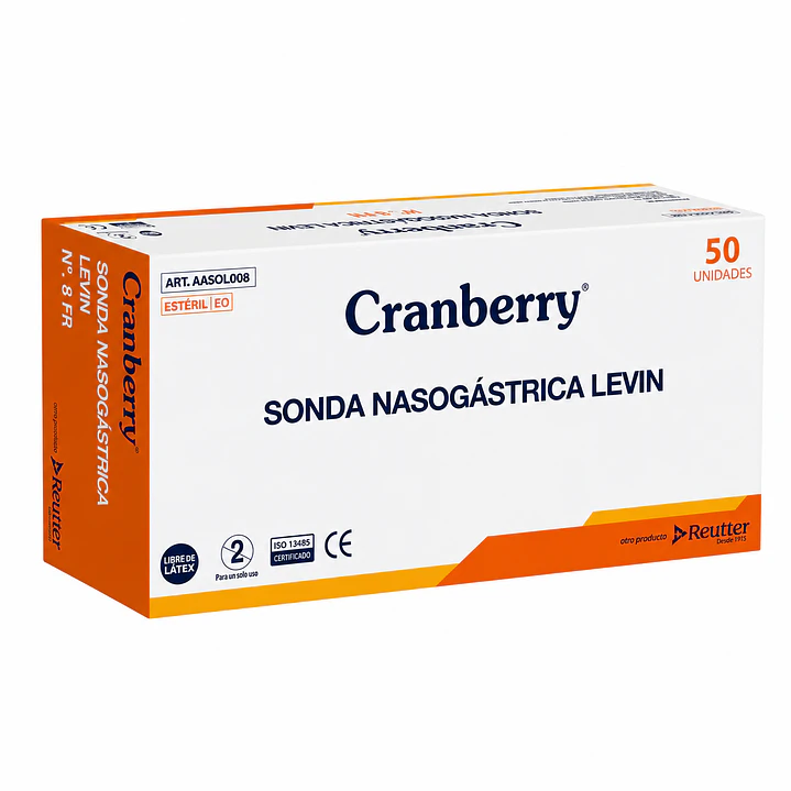Sonda Nasogastrica Levin Caja x 100 2