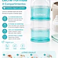 Dispensador De Leche Fórmula Motherna 4 Compartimientos - Miniatura 7