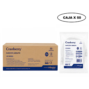 Canula Nasal De Oxigeno Naricera Bigotera Adulto Caja x 50
