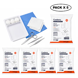 Kit De Curación Estandar Esteril Pack x 5