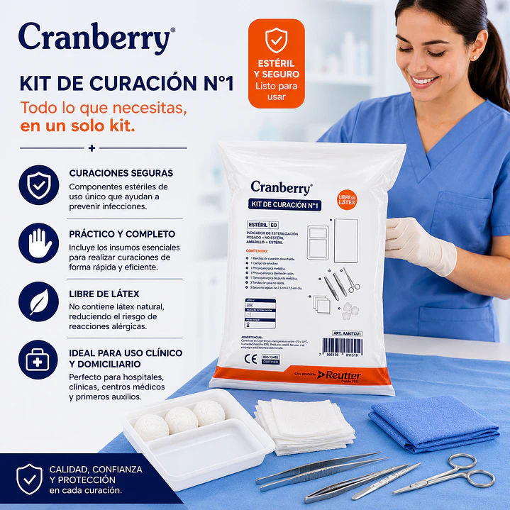 Kit De Curación Estandar Esteril Pack x 10 7