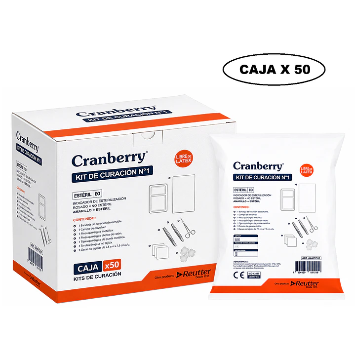 Kit De Curación Estandar Esteril Caja x50 1