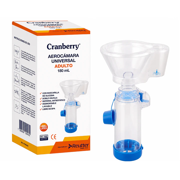 Aerocamara Adulto Doble Válvula 180ml Cranberry 1