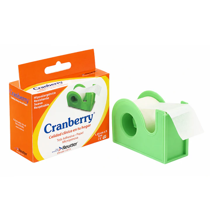 Tela Adhesiva Papel Microporosa + Disp 2.5cmx9m 1
