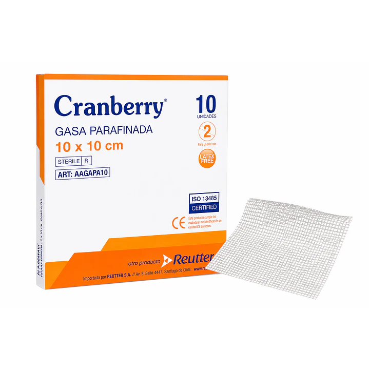 Gasa Parafinada 10x10 Cmscaja De 10 Unidades Caja x50 3