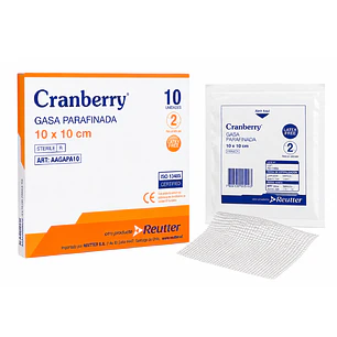 Gasa Parafinada 10x10 Cmscaja De 10 Unidades Caja x50