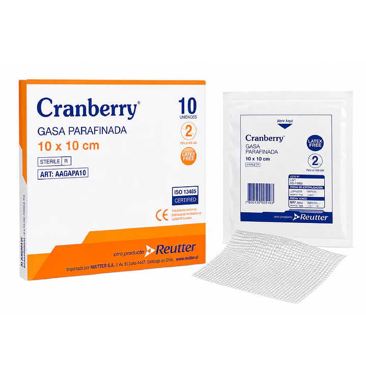 Gasa Parafinada 10x10 Cmscaja De 10 Unidades Caja x50 1