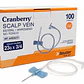 Mariposa Scalp Vein Cranberry 23g X 3/4 Caja x 100 - Miniatura 1