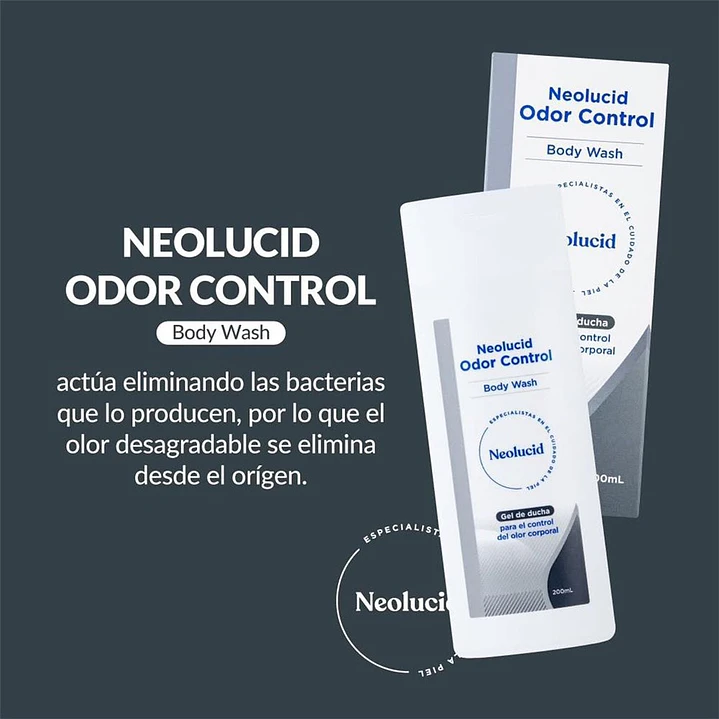 Pack Neolucid Hiperhidrosis 30mll + Odor Control 200ml  8