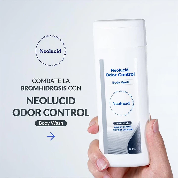 Pack Neolucid Hiperhidrosis 30mll + Odor Control 200ml  6