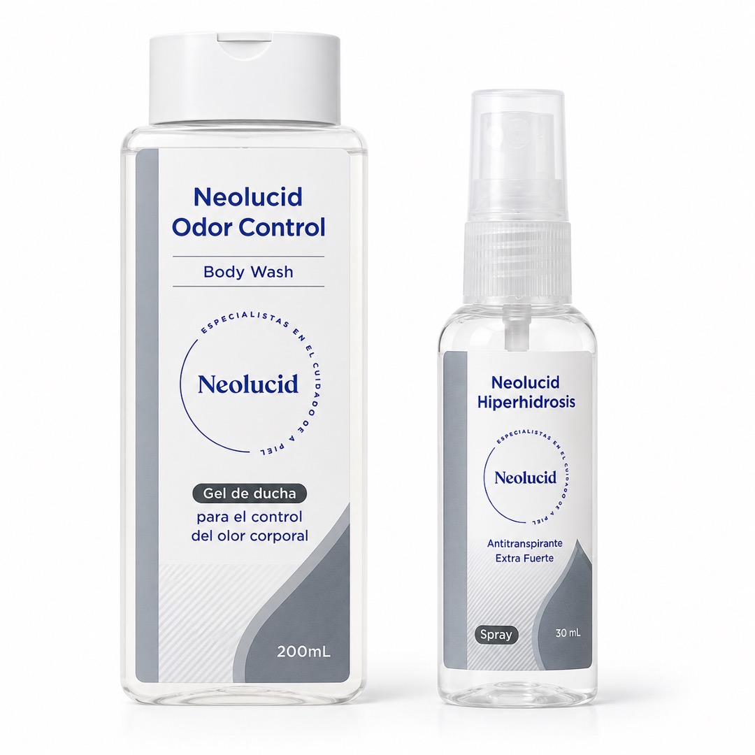 Pack Neolucid Hiperhidrosis 30mll + Odor Control 200ml