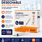 Jeringa Desechable Luer  Lock  5cc 21G x 1 1/2 Caja x100  - Miniatura 5