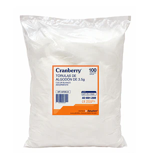 Torulas De Algodon 3.5g X100