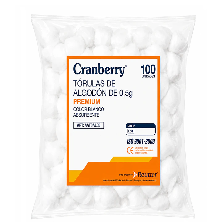 Torulas De Algodon 0.5g X100 1