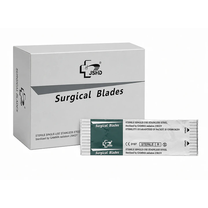 Hoja De Bisturi Esteril N24 Acero Inoxidable Caja X 100  3