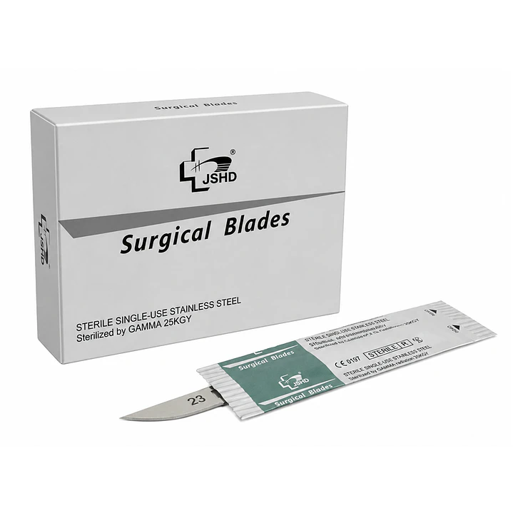 Hoja De Bisturi Esteril N23 Caja X 100 Unidades  1