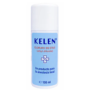 Cloruro De Etilo Spray Kelen 100ml Anestesia Local