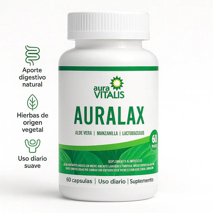 Auralax Regulador Intestinal X60 Cápsulas 2