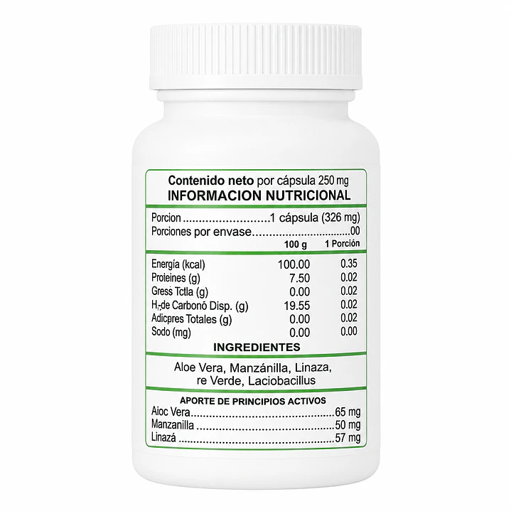 Auralax Regulador Intestinal X60 Cápsulas 3