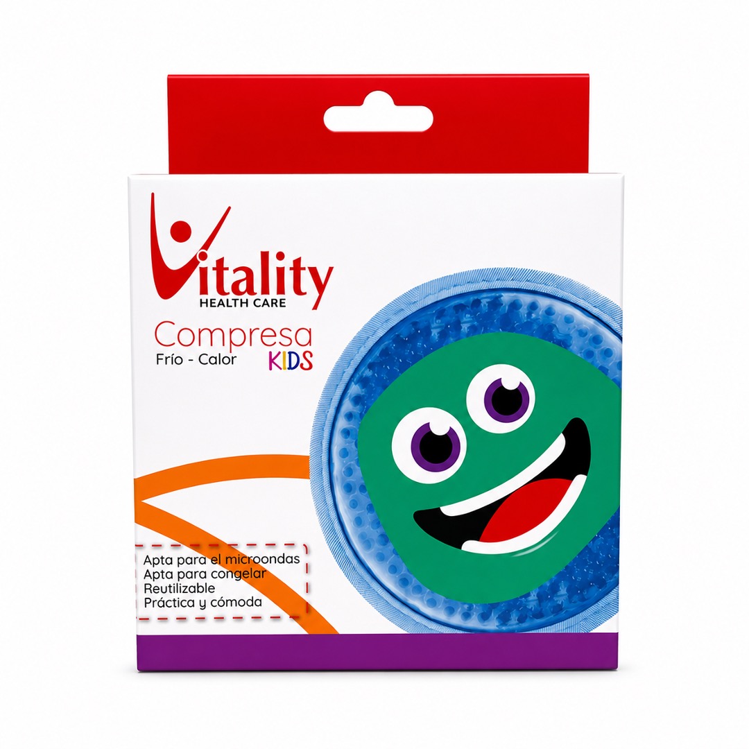 Compresa Redonda Kids Vitality Frío Calor 10cm