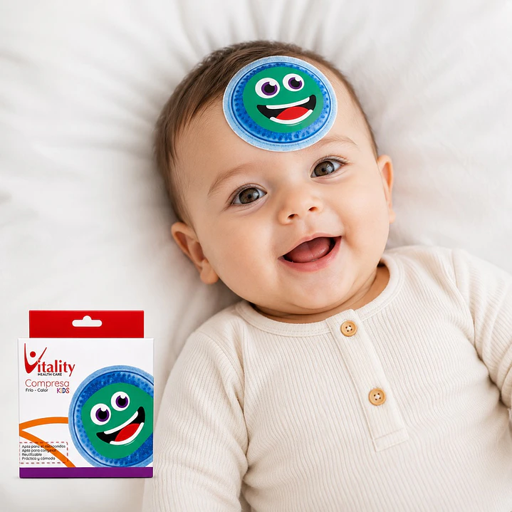 Compresa Redonda Kids 10 cm Vitality Pack x6 4