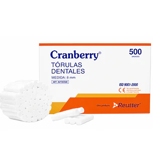 Torulas Dentales Cranberry X500 Unidades