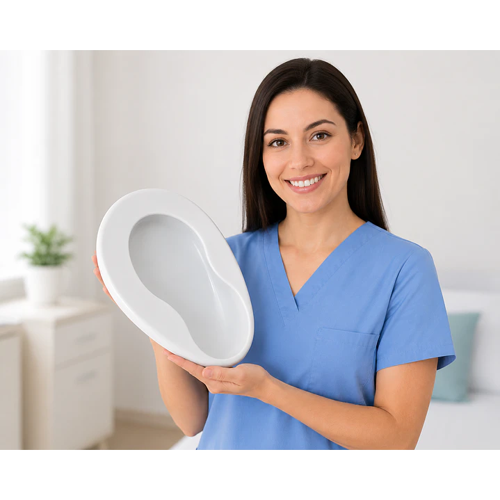 Bandeja Urinario Chata Unisex Plastico 2