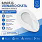 Bandeja Urinario Chata Unisex Plastico - Miniatura 4