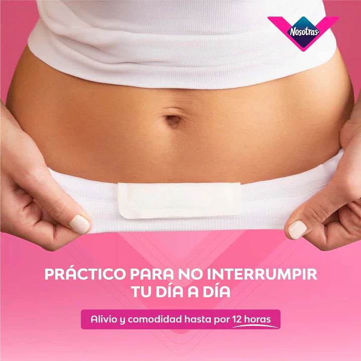 Nosotras Parches Térmicos Calma-V Caja x3 | Alivio Menstrual 5