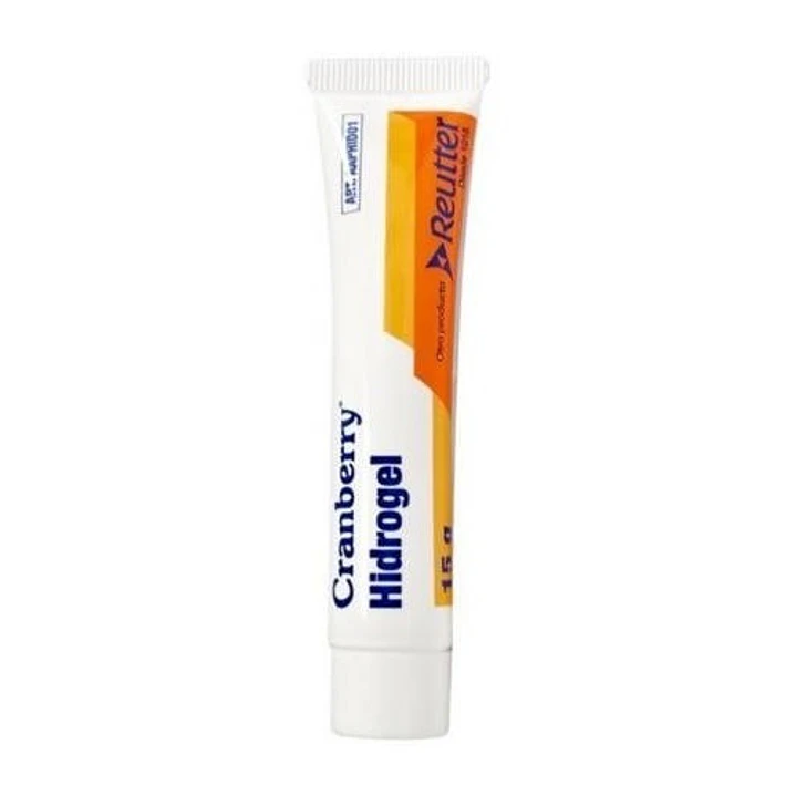 Aposito Hidrogel Heridas Curaciones Cranberry Tubo 15gr Caja x10 3