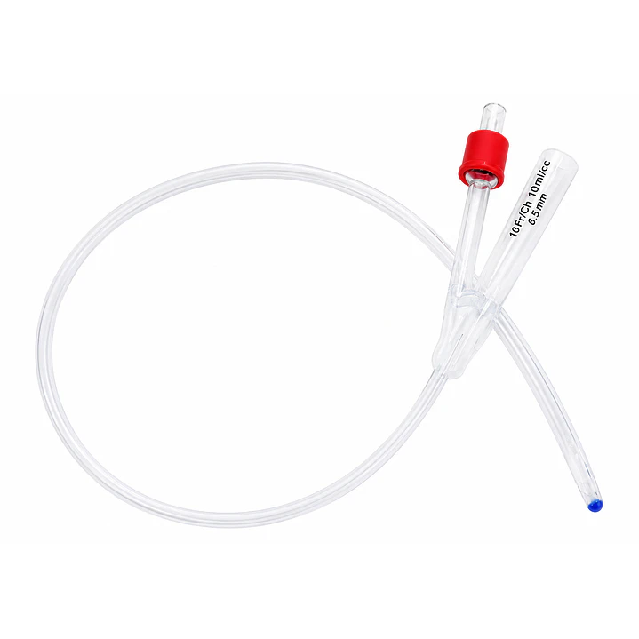 Sonda Foley 100% Silicona 2 Vias Con Balon 16 Fr  3