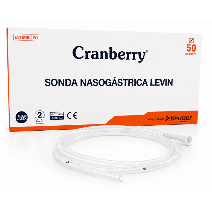 Sonda Nasogastrica Levin Caja x 50 12