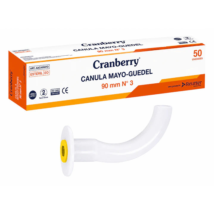 Cánula Mayo Guedel Caja x50 9