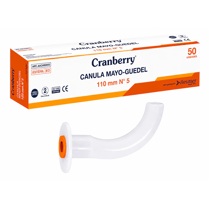 Cánula Mayo Guedel Caja x50 10