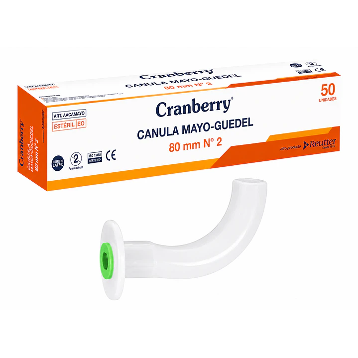 Cánula Mayo Guedel Caja x50 13