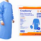 Bata Quirúrgica Estéril Cranberry 1 Bata + 2 Paños Caja x30 - Miniatura 9