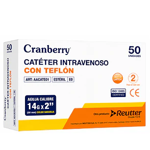 Catéter Intravenoso 14G x 2
