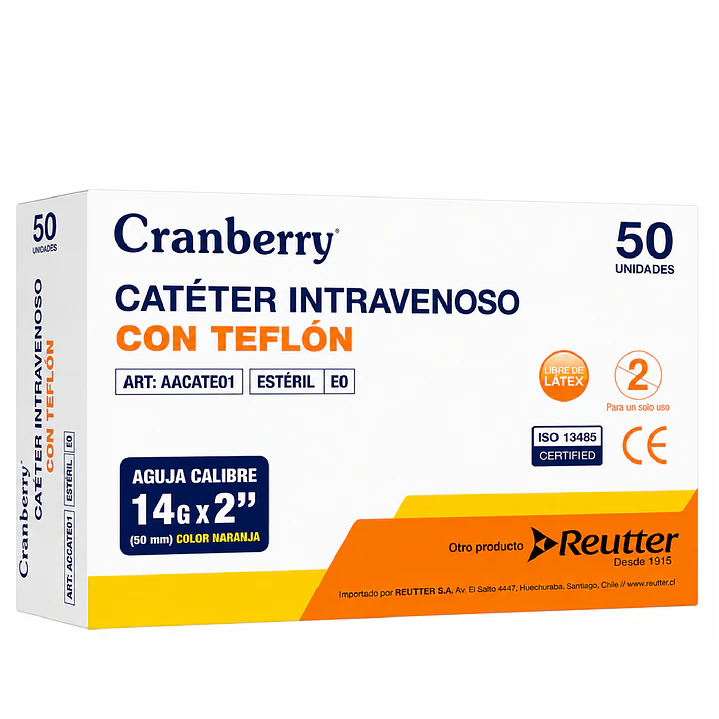 Catéter Intravenoso 14G x 2