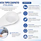 Chata Tipo Zapato Italiana Reutilizable Para Pacientes - Miniatura 8